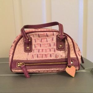 Dooney and Bourke Purple Alligator Mini Bag-NWOT
